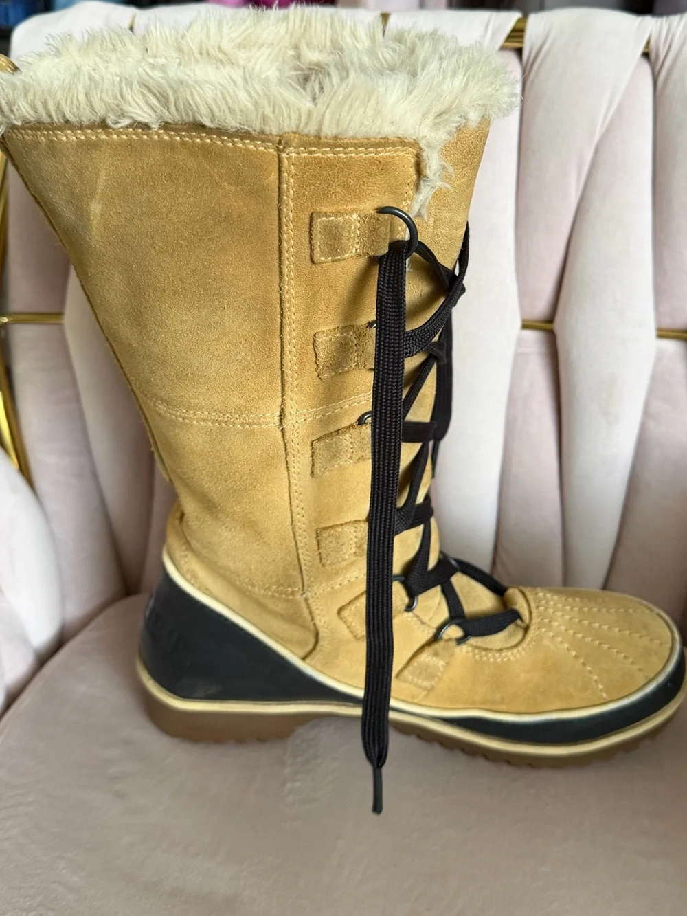 Sorel Women's Tivoli High II Boots in Faux Fur